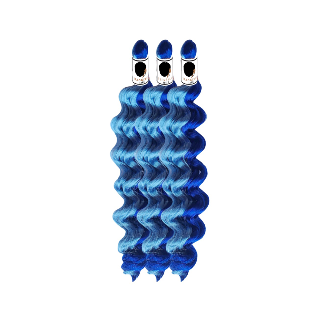 BELLE ITCH FREE HYPOALLERGENIC LOOSE CURLS| BOHO BRAIDING HAIR