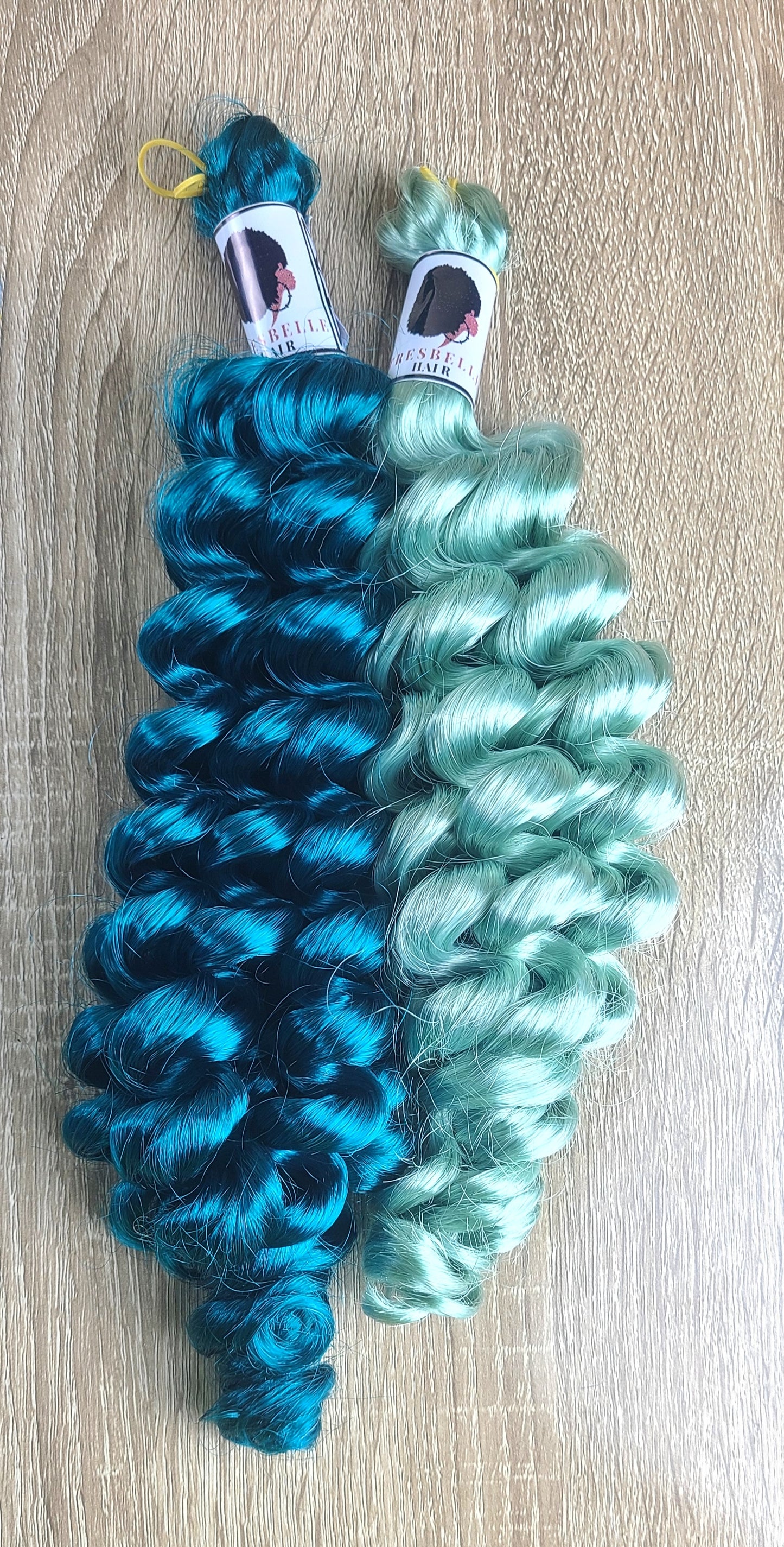 BELLE ITCH FREE HYPOALLERGENIC LOOSE CURLS| BOHO BRAIDING HAIR