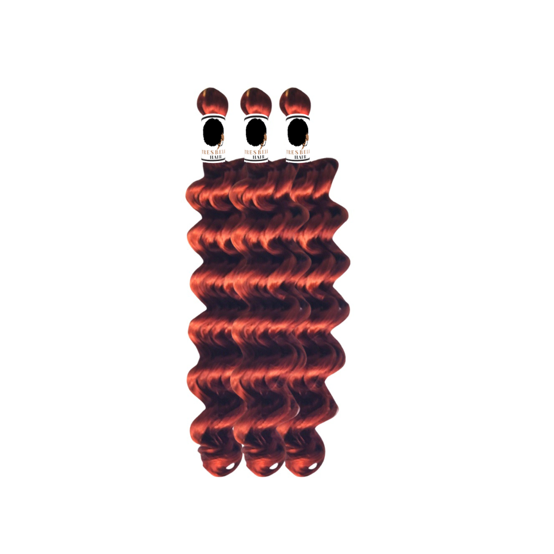 BELLE ITCH FREE HYPOALLERGENIC LOOSE CURLS| BOHO BRAIDING HAIR