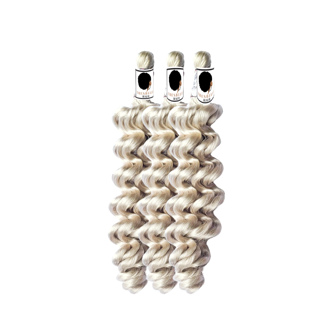 BELLE ITCH FREE HYPOALLERGENIC LOOSE CURLS| BOHO BRAIDING HAIR