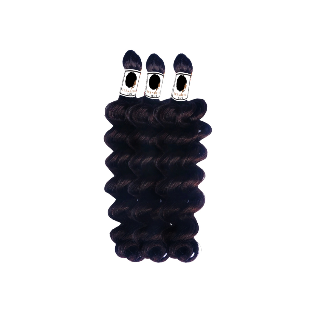 BELLE ITCH FREE HYPOALLERGENIC LOOSE CURLS| BOHO BRAIDING HAIR