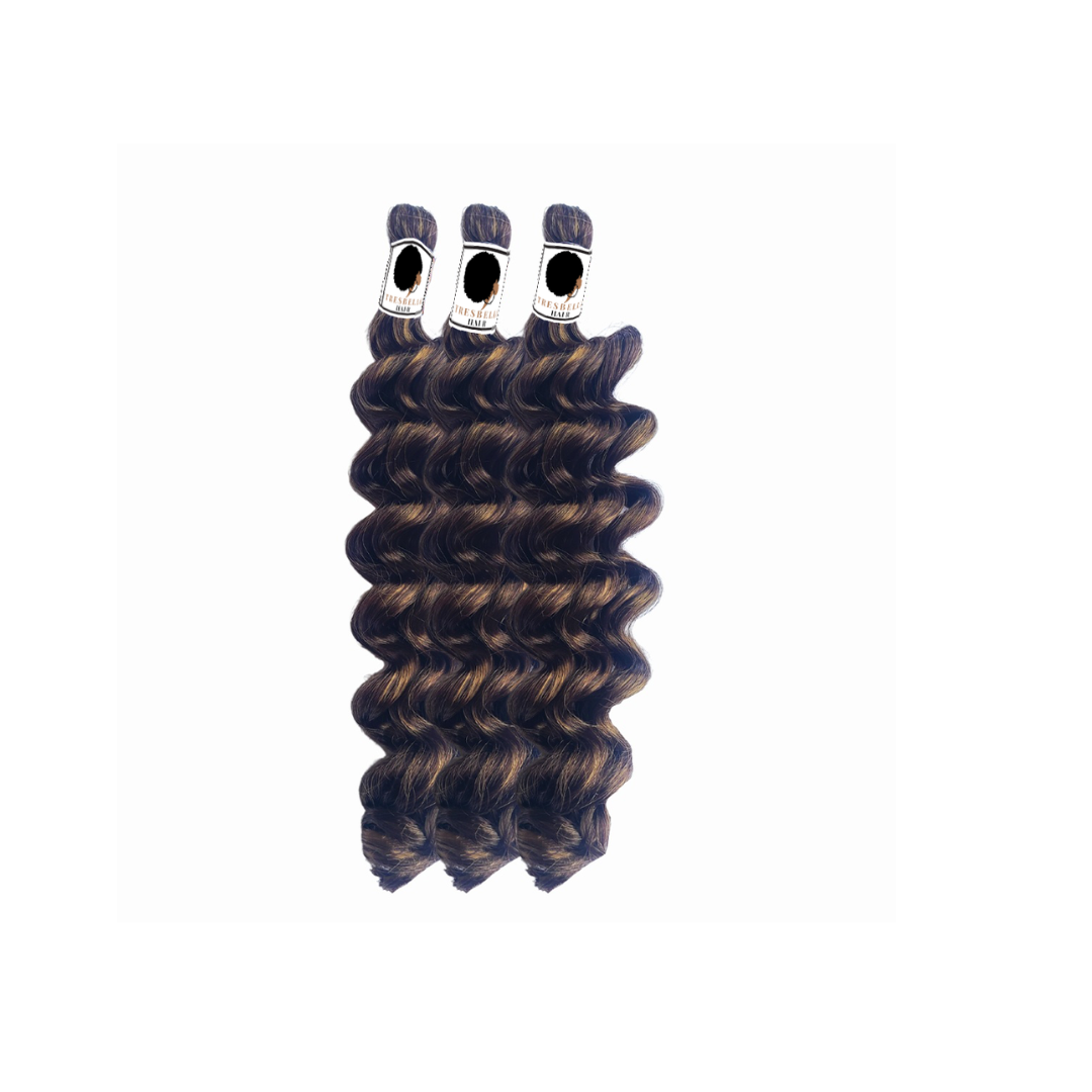 BELLE ITCH FREE HYPOALLERGENIC LOOSE CURLS| BOHO BRAIDING HAIR