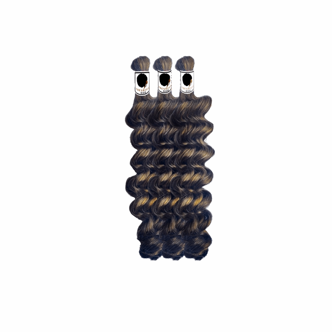 BELLE ITCH FREE HYPOALLERGENIC LOOSE CURLS| BOHO BRAIDING HAIR