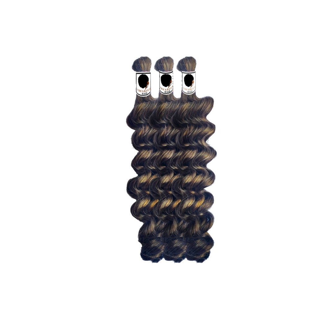 BELLE ITCH FREE HYPOALLERGENIC LOOSE CURLS| BOHO BRAIDING HAIR