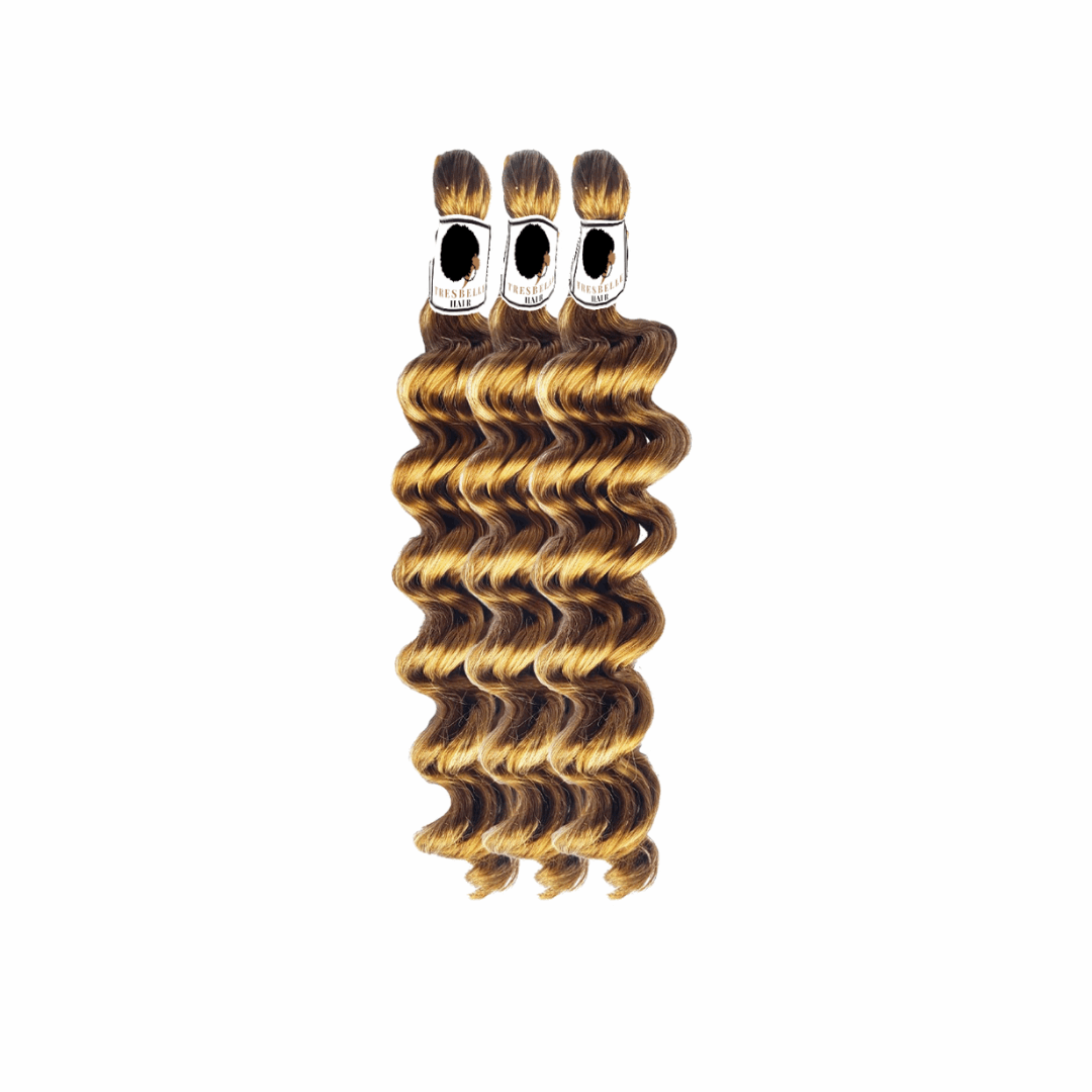 BELLE ITCH FREE HYPOALLERGENIC LOOSE CURLS| BOHO BRAIDING HAIR