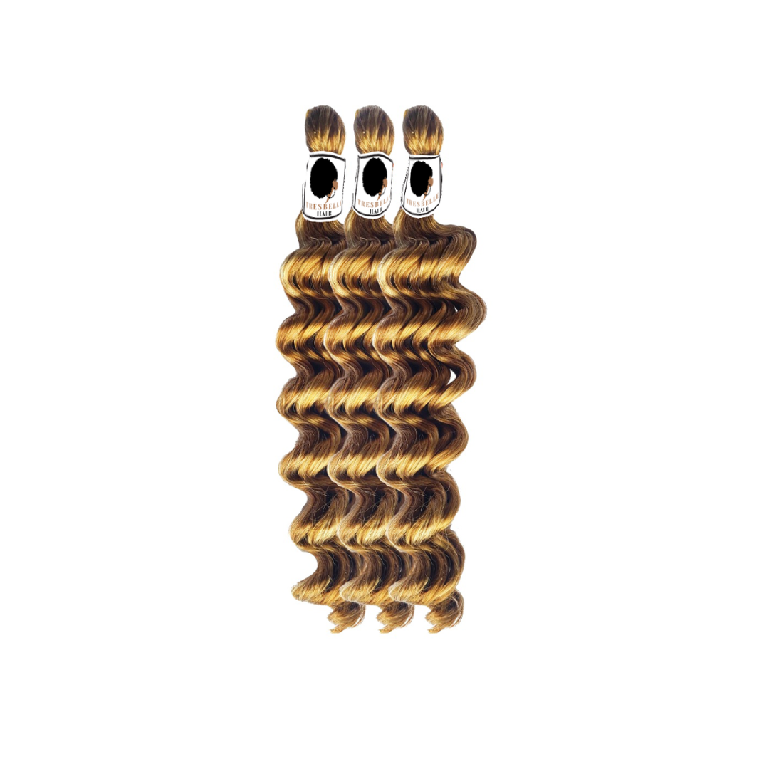 BELLE ITCH FREE HYPOALLERGENIC LOOSE CURLS| BOHO BRAIDING HAIR