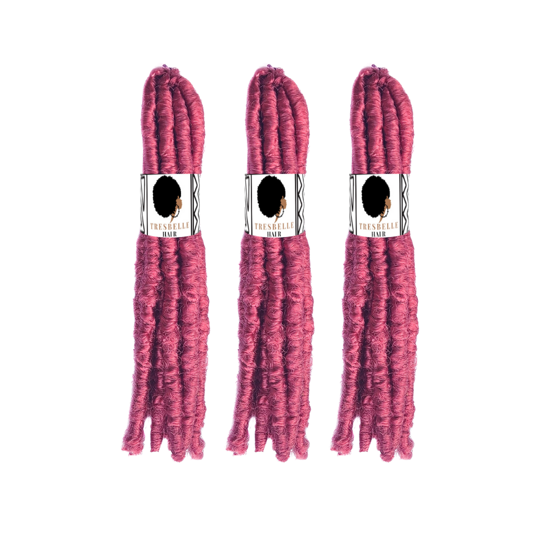 Distressed Locs/ Soft Locs / Itch Free Faux Locs