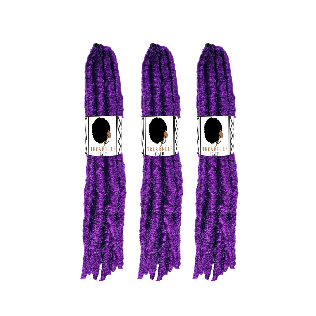 Distressed Locs/ Soft Locs / Itch Free Faux Locs
