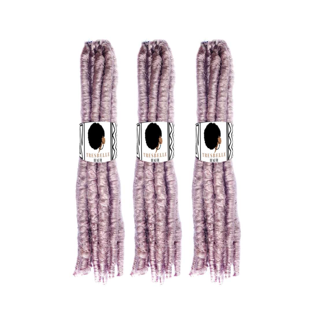 Distressed Locs/ Soft Locs / Itch Free Faux Locs