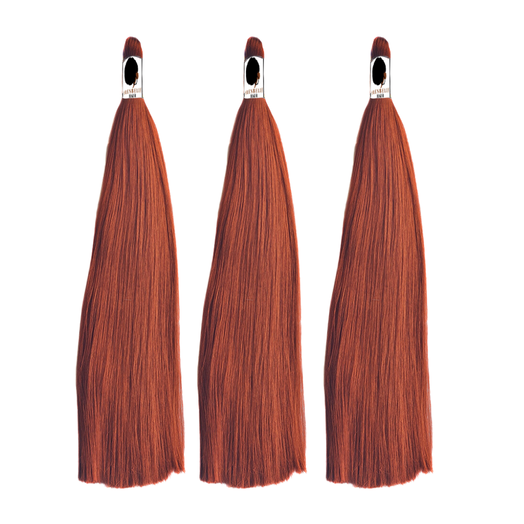 BELLE ITCH FREE BONE STRAIGHT BRAIDING HAIR