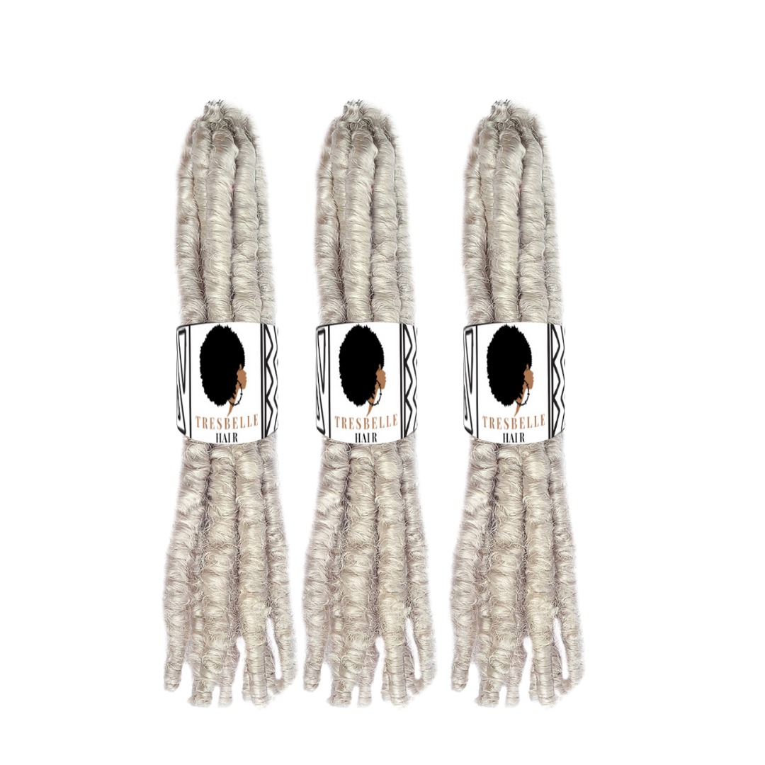 Distressed Locs/ Soft Locs / Itch Free Faux Locs