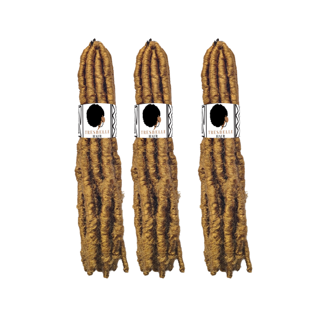 Distressed Locs/ Soft Locs / Itch Free Faux Locs