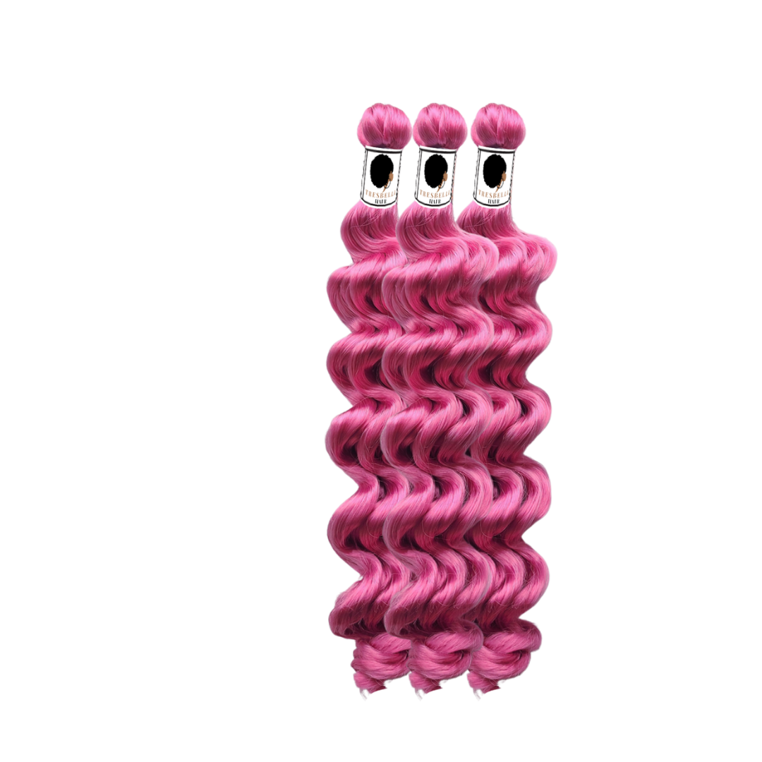 BELLE ITCH FREE HYPOALLERGENIC LOOSE CURLS| BOHO BRAIDING HAIR