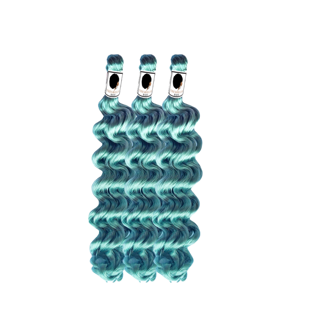 BELLE ITCH FREE HYPOALLERGENIC LOOSE CURLS| BOHO BRAIDING HAIR