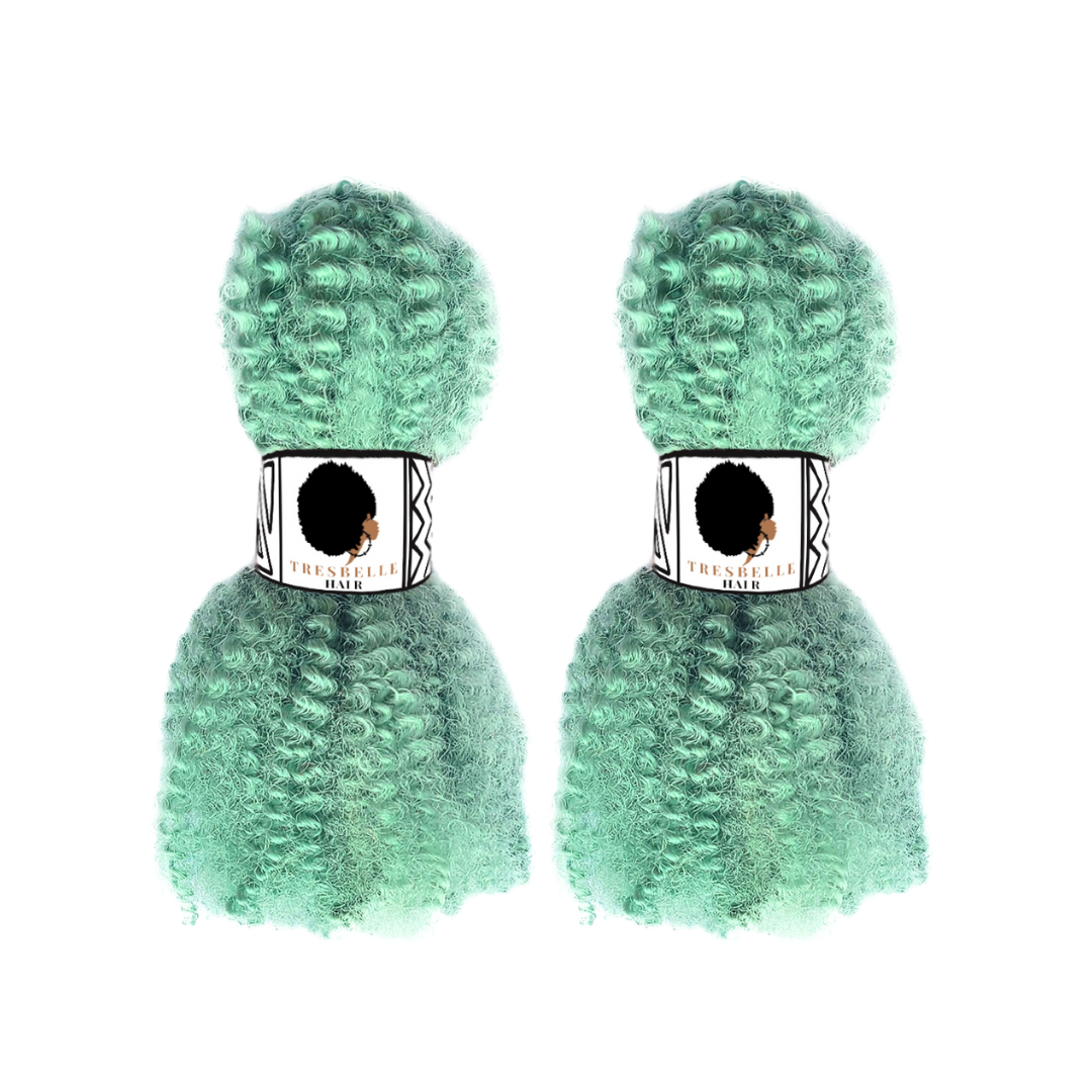Itch free non toxic green Marley Hair