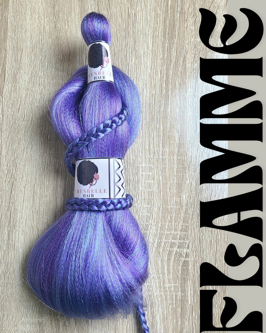 NON-TOXIC PRESTRETCHED BRAIDING HAIR BLEND