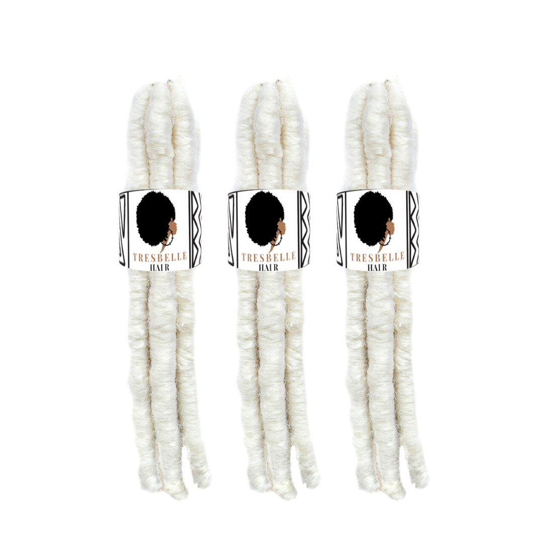 Soft White Jumbo locs