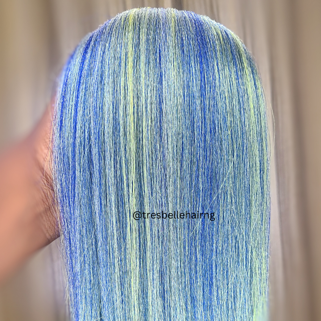 28" Anti - Itch Prestretched Braiding Hair | Non - Toxic Hypoallergenic PreStretched Braiding Hair.