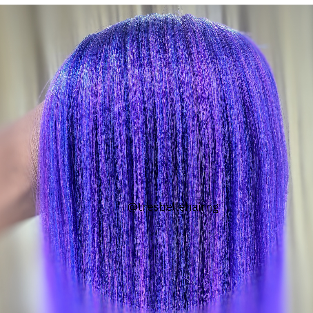 28" Anti - Itch Prestretched Braiding Hair | Non - Toxic Hypoallergenic PreStretched Braiding Hair.