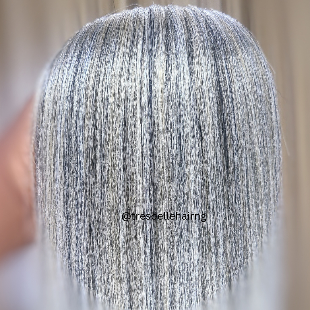 28" Anti - Itch Prestretched Braiding Hair | Non - Toxic Hypoallergenic PreStretched Braiding Hair.