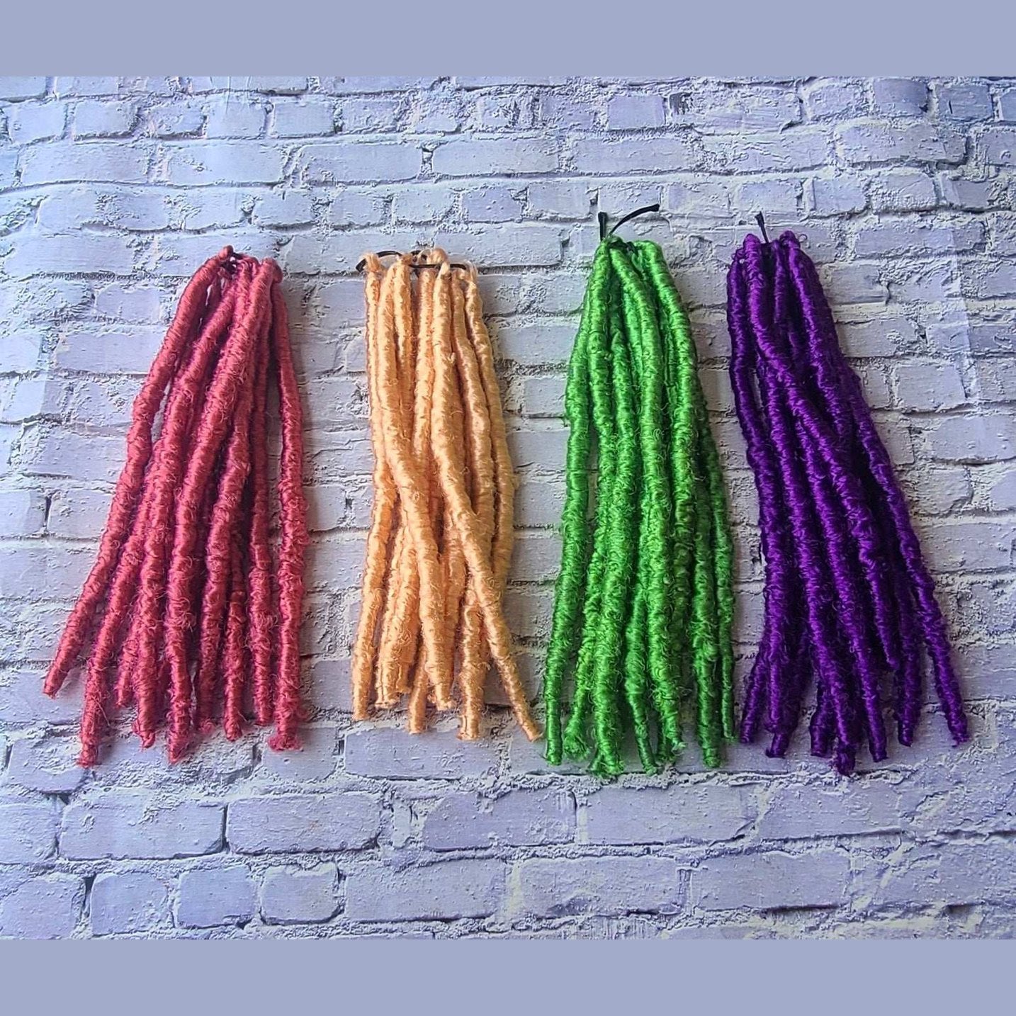 Distressed Locs/ Soft Locs / Itch Free Faux Locs