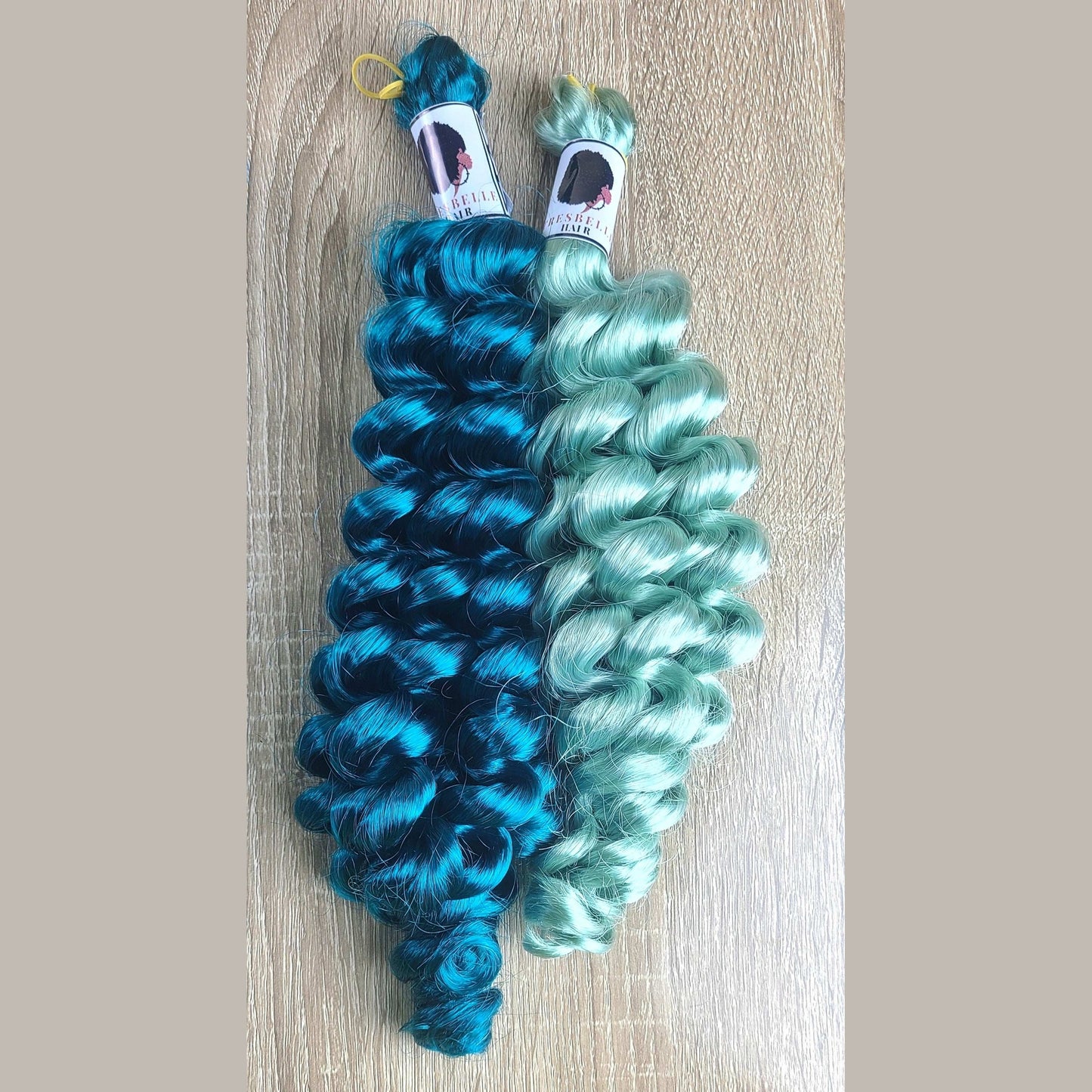 BELLE ITCH FREE HYPOALLERGENIC LOOSE CURLS| BOHO BRAIDING HAIR