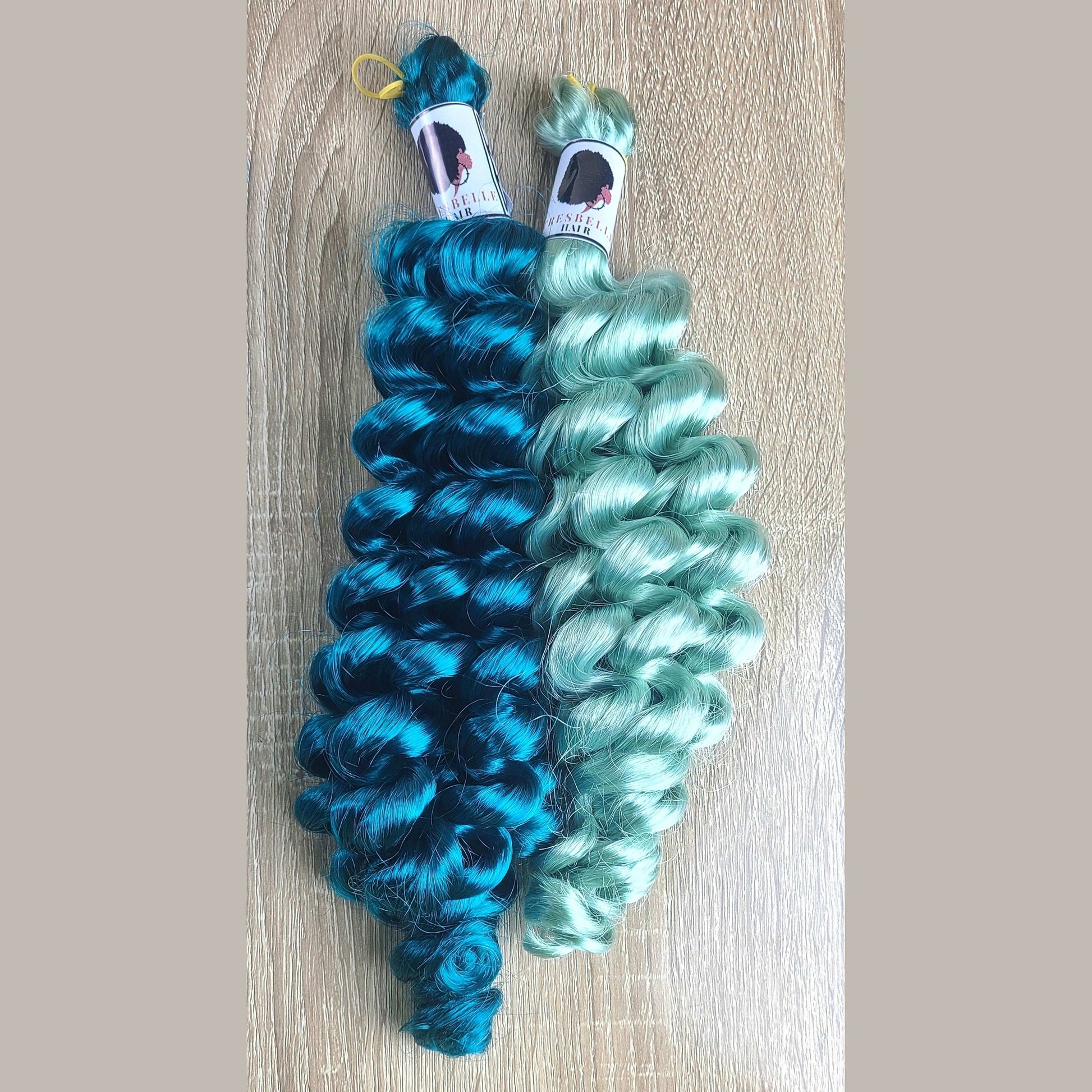 BELLE ITCH FREE HYPOALLERGENIC LOOSE CURLS| BOHO BRAIDING HAIR
