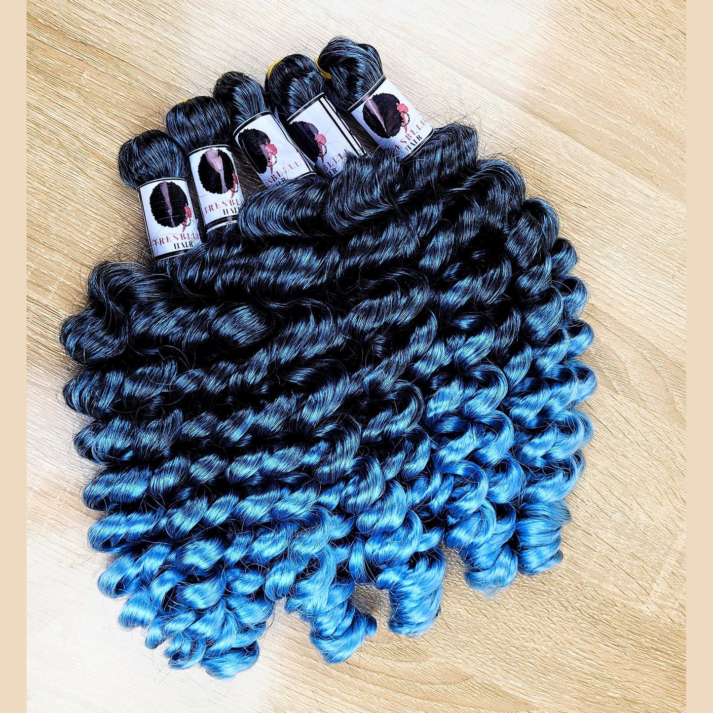 BELLE ITCH FREE HYPOALLERGENIC LOOSE CURLS| BOHO BRAIDING HAIR