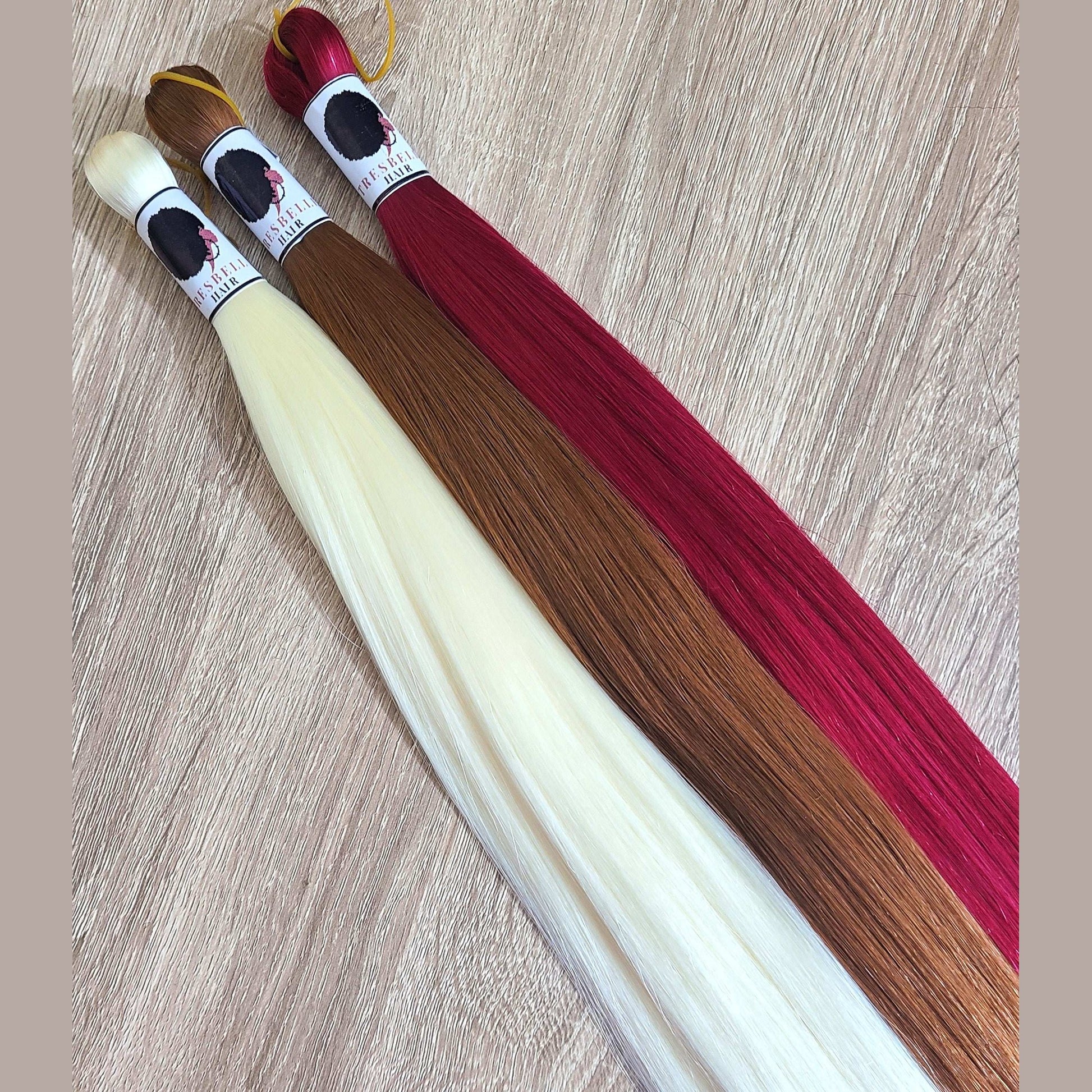 BELLE ITCH FREE BONE STRAIGHT BRAIDING HAIR