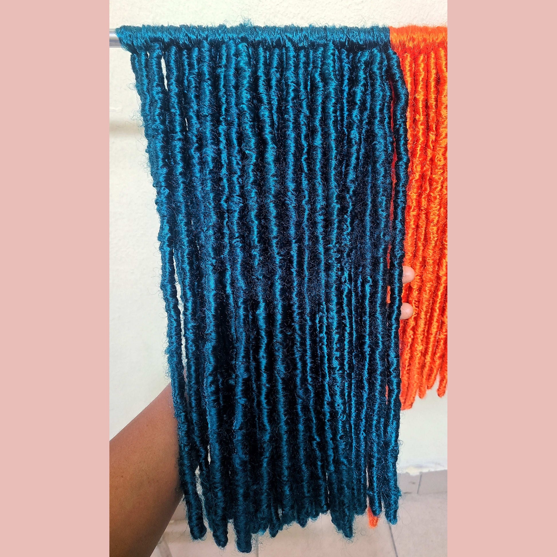 Distressed Locs/ Soft Locs / Itch Free Faux Locs