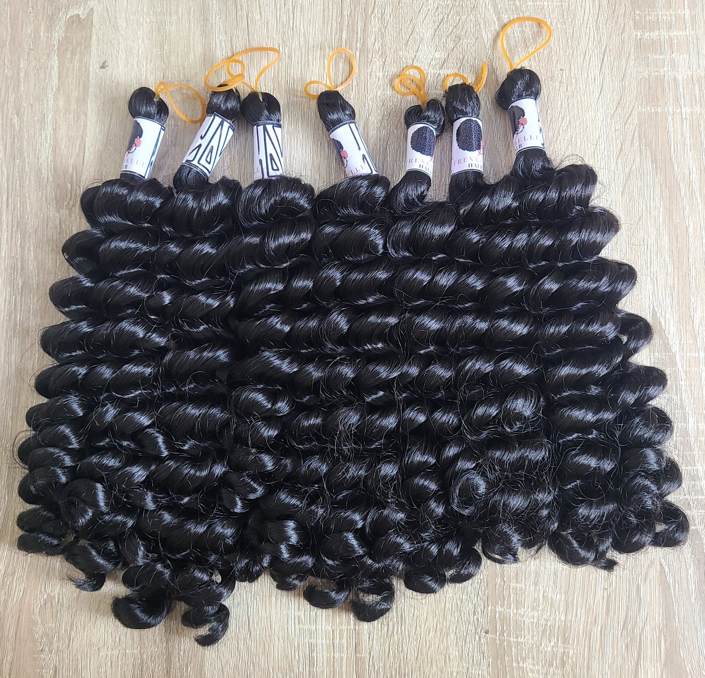 BELLE ANTI ITCH BOHO BRAIDING HAIR| LOOSE CURLS BRAIDING HAIR