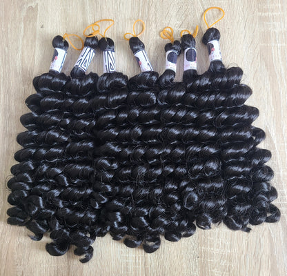 BELLE ANTI ITCH BOHO BRAIDING HAIR| LOOSE CURLS BRAIDING HAIR