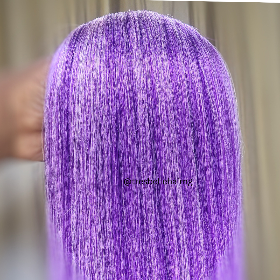 28" Anti - Itch Prestretched Braiding Hair | Non - Toxic Hypoallergenic PreStretched Braiding Hair.