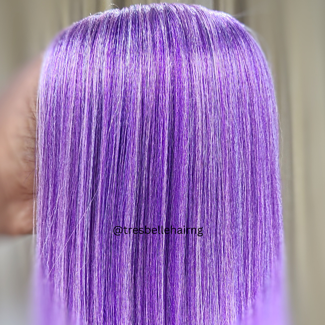 28" Anti - Itch Prestretched Braiding Hair | Non - Toxic Hypoallergenic PreStretched Braiding Hair.