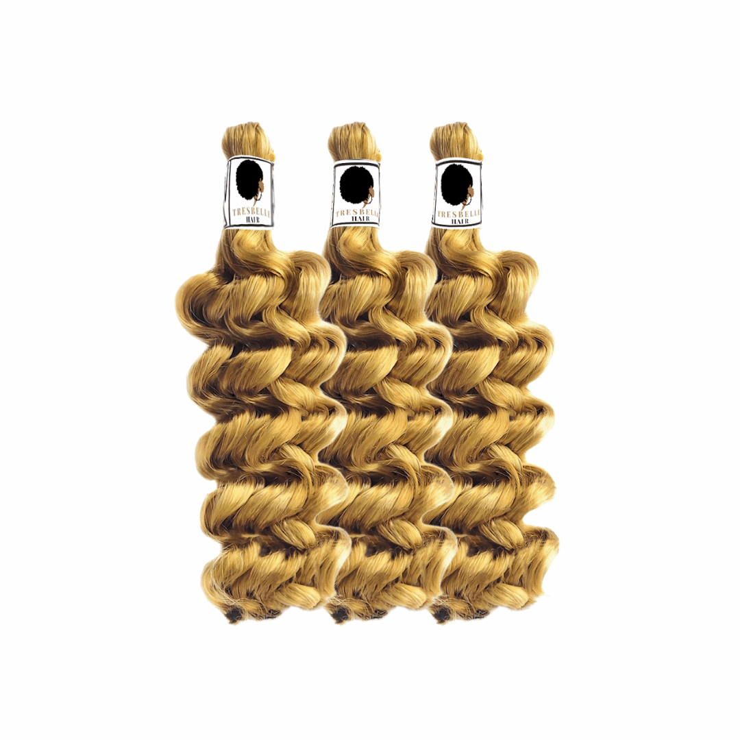 BELLE ITCH FREE HYPOALLERGENIC LOOSE CURLS| BOHO BRAIDING HAIR