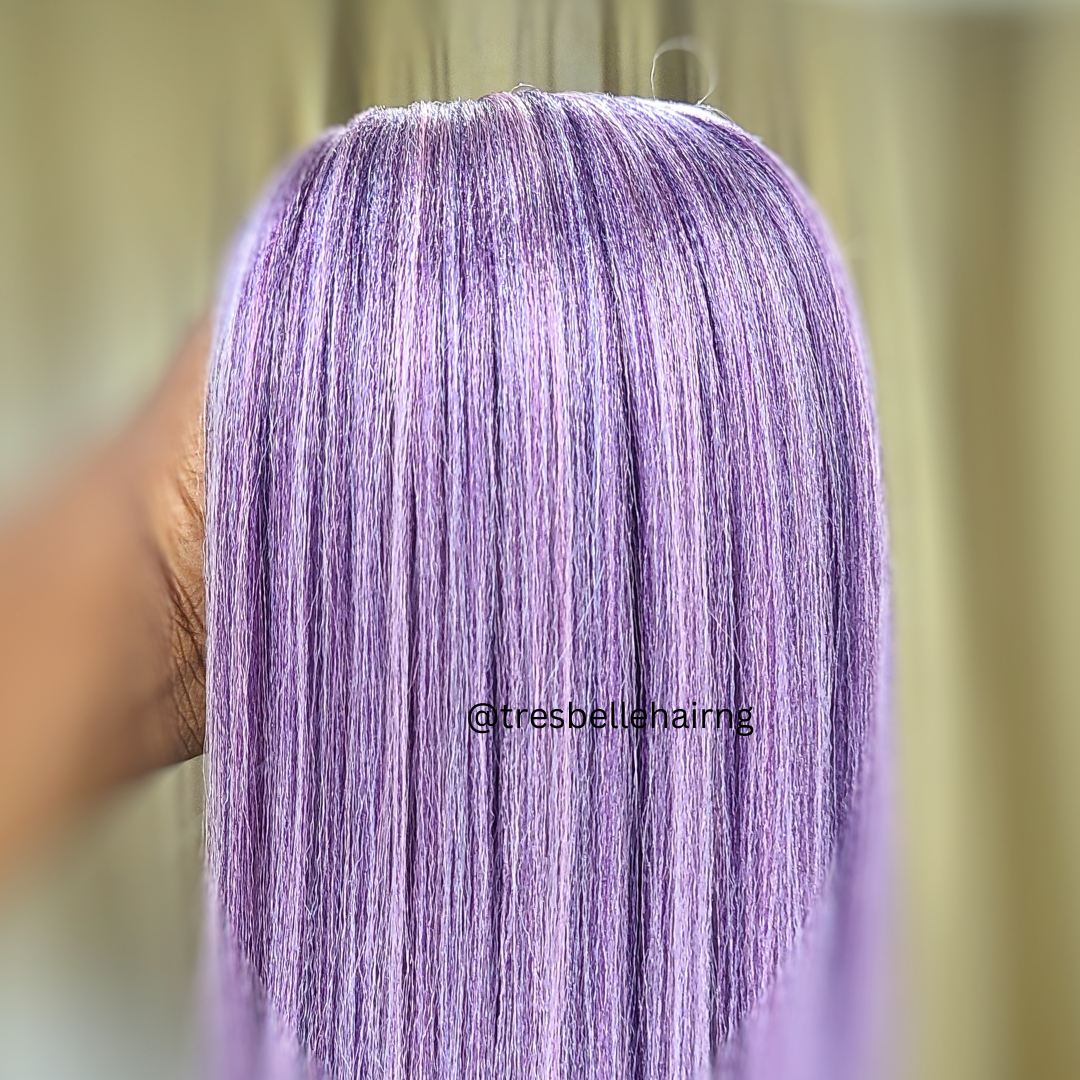 28" Anti - Itch Prestretched Braiding Hair | Non - Toxic Hypoallergenic PreStretched Braiding Hair.