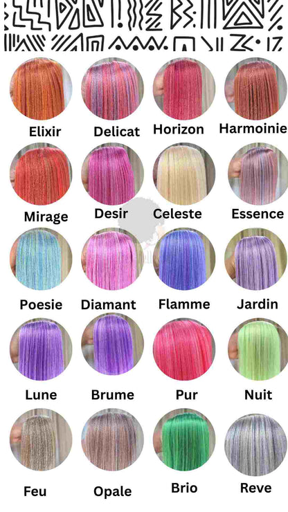 NON-TOXIC PRESTRETCHED BRAIDING HAIR BLEND