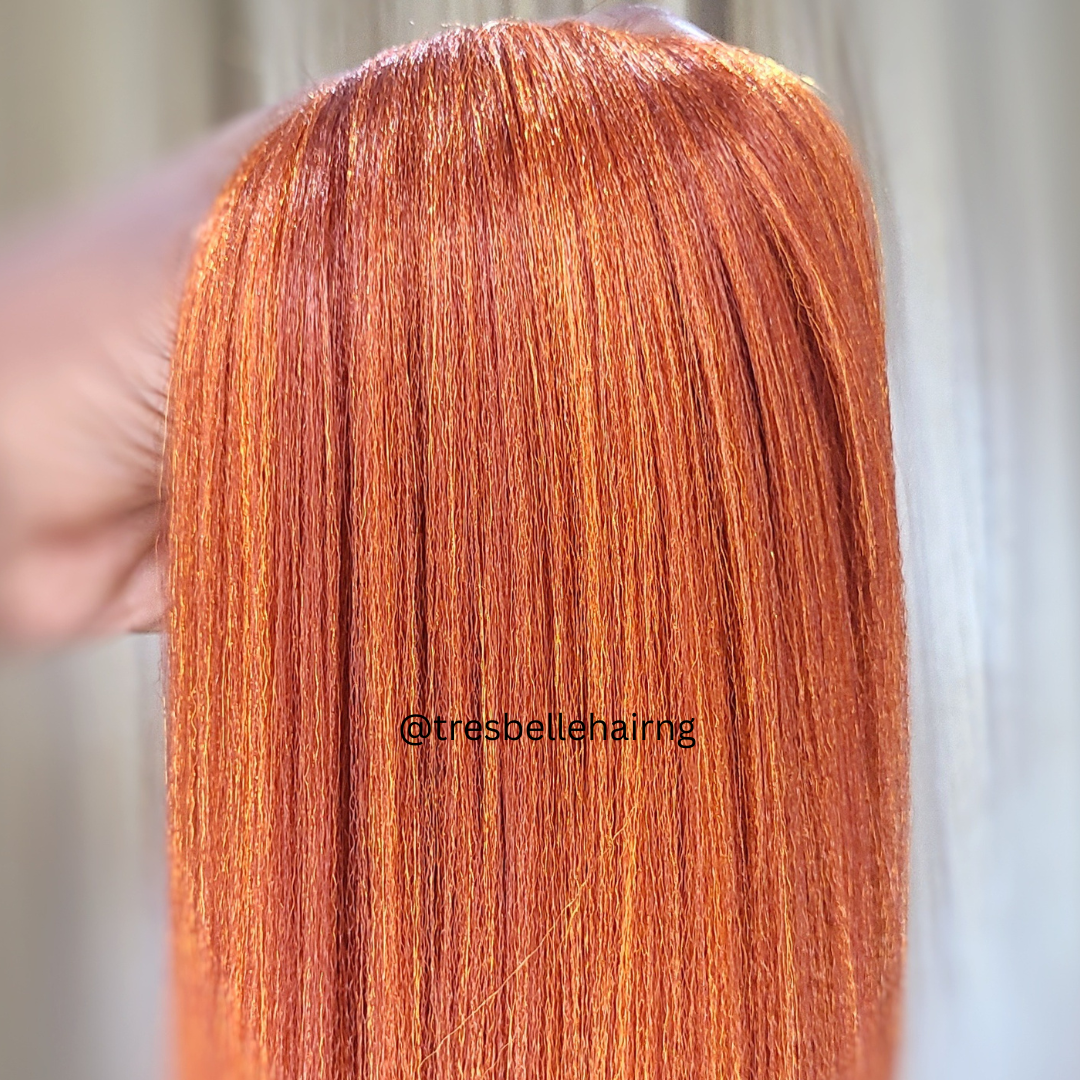 28" Anti - Itch Prestretched Braiding Hair | Non - Toxic Hypoallergenic PreStretched Braiding Hair.