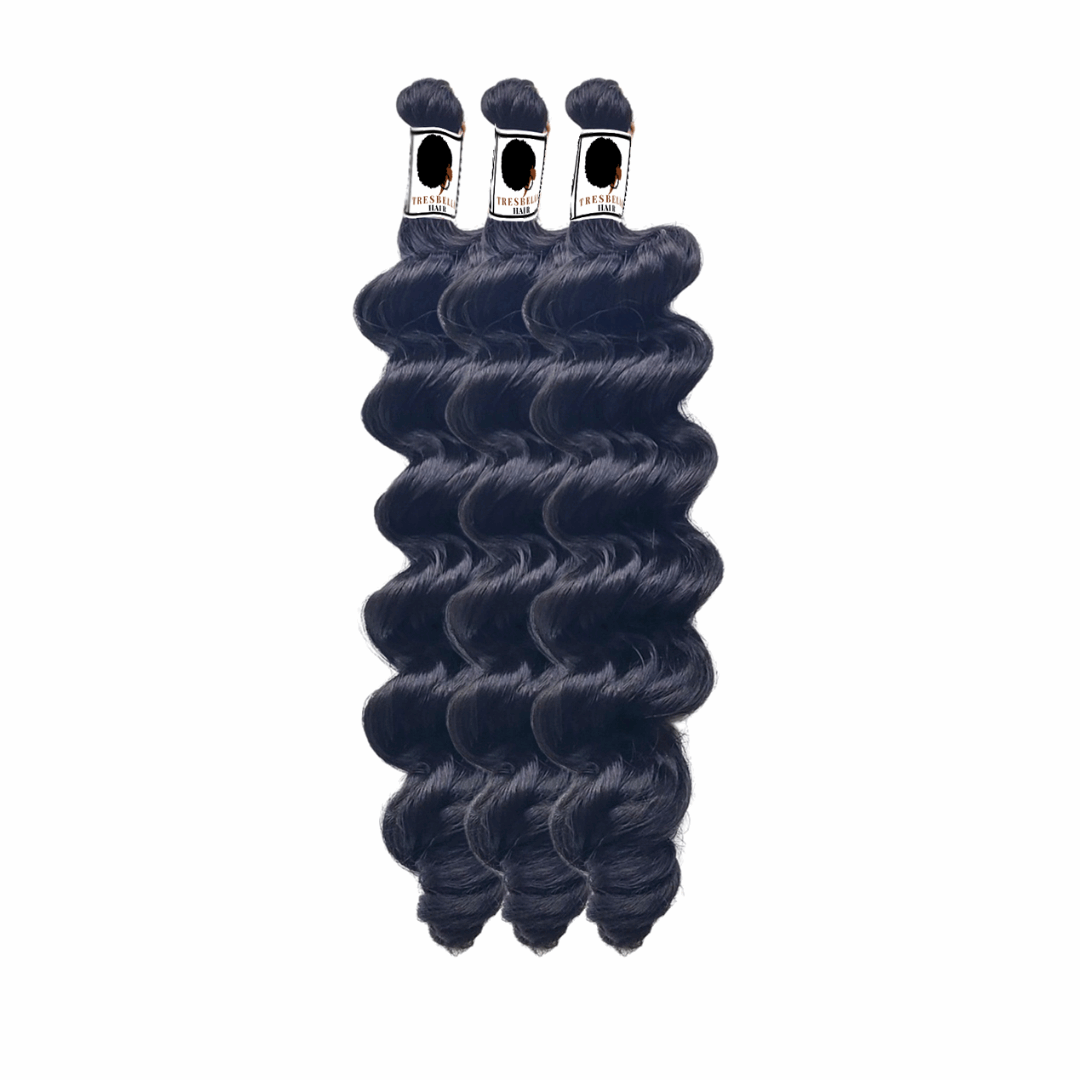 BELLE ITCH FREE HYPOALLERGENIC LOOSE CURLS| BOHO BRAIDING HAIR