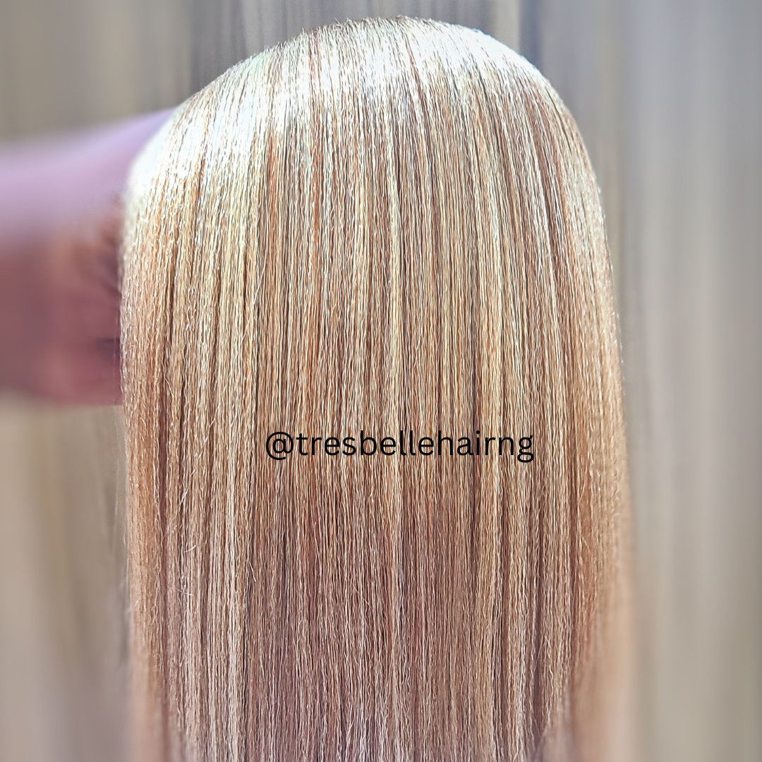 28" Anti - Itch Prestretched Braiding Hair | Non - Toxic Hypoallergenic PreStretched Braiding Hair.