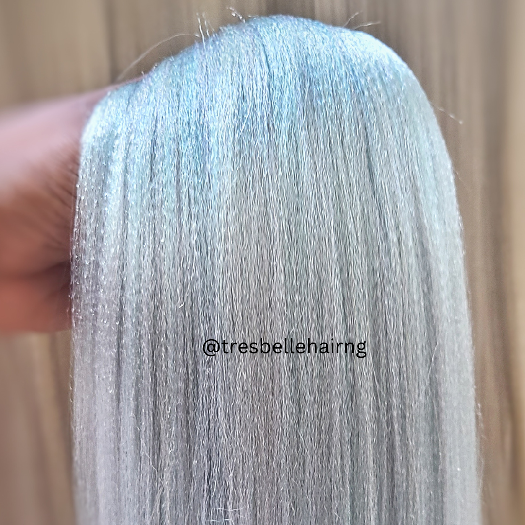 28" Anti - Itch Prestretched Braiding Hair | Non - Toxic Hypoallergenic PreStretched Braiding Hair.