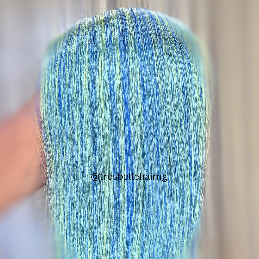 28" Anti - Itch Prestretched Braiding Hair | Non - Toxic Hypoallergenic PreStretched Braiding Hair.