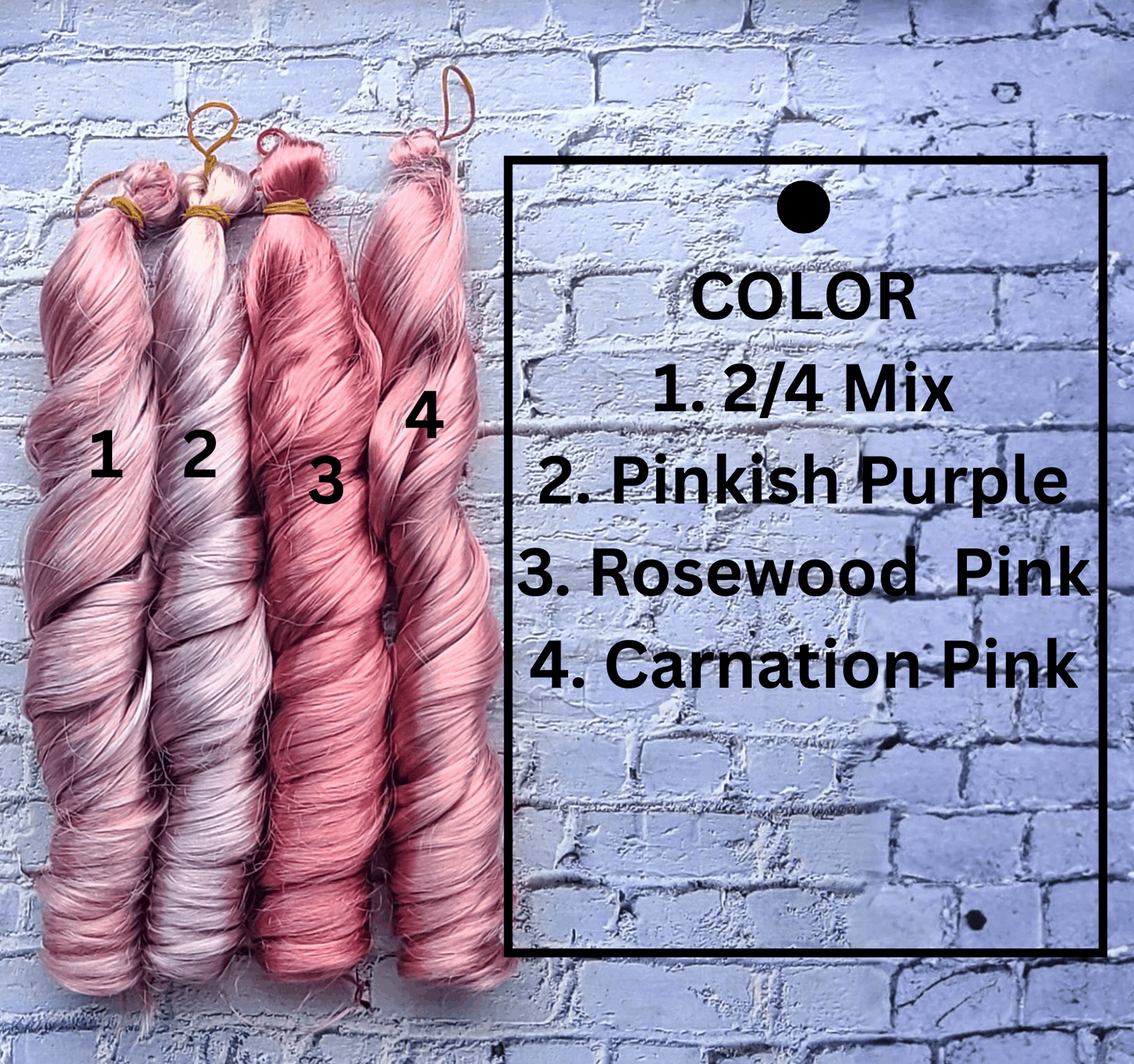 PINK FRENCH CURLS BRAIDING HAIR