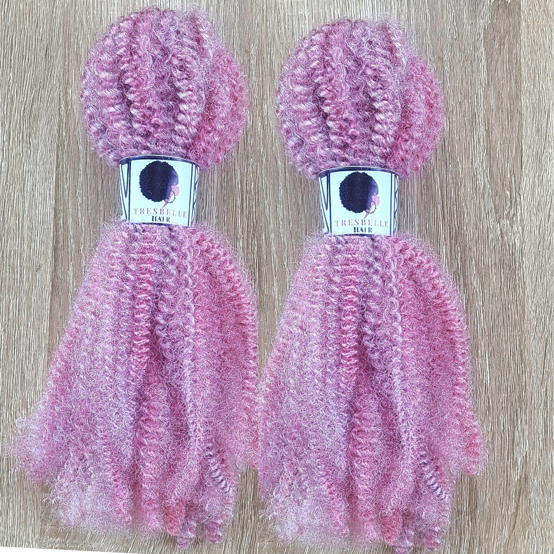 Lightweight, Soft Textured  Afro Kinky braiding hair 