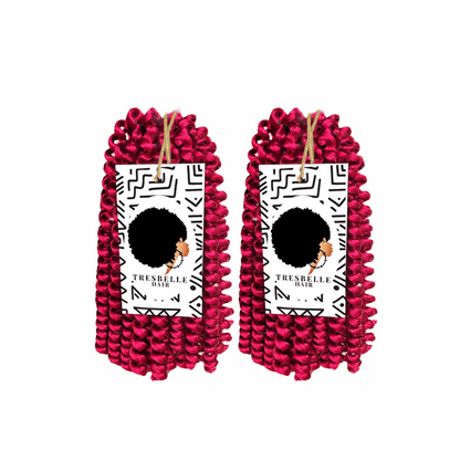 Anti itch Spring twist | Burgundy springtwist