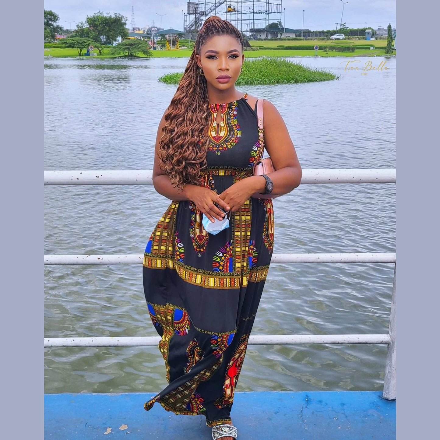 BELLE ITCH FREE HYPOALLERGENIC LOOSE CURLS| BOHO BRAIDING HAIR