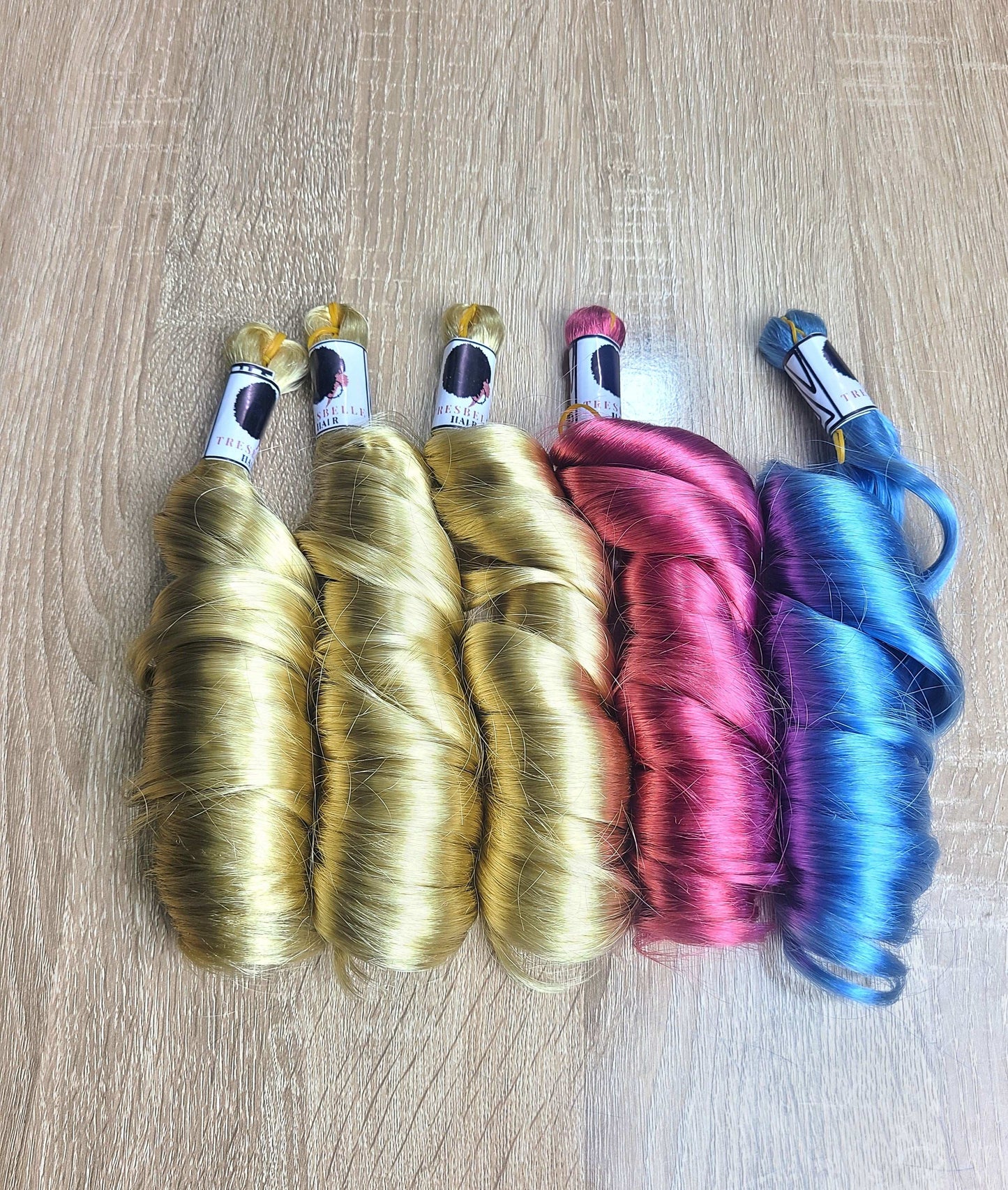 Pink French Curl
613 French Curl
Light Blue French Curl 