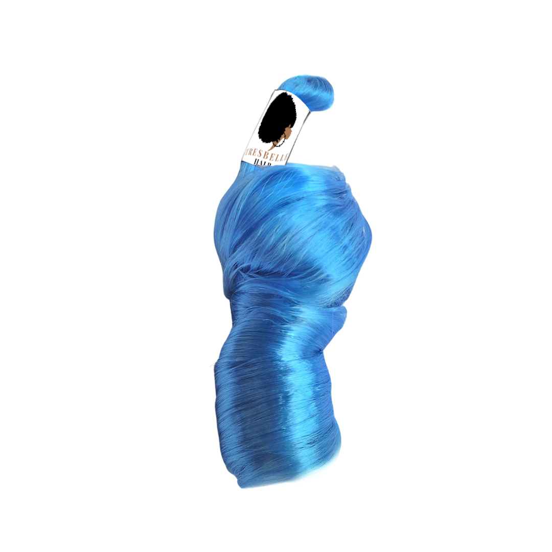 Itch Free Light Blue French Curl