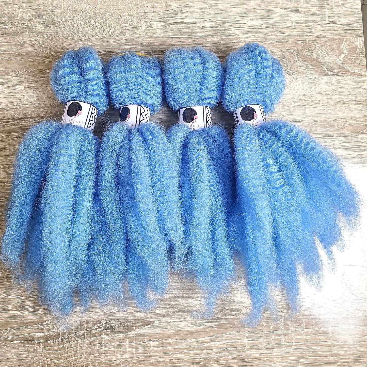 Itch Free Marley  Hair Light Blue