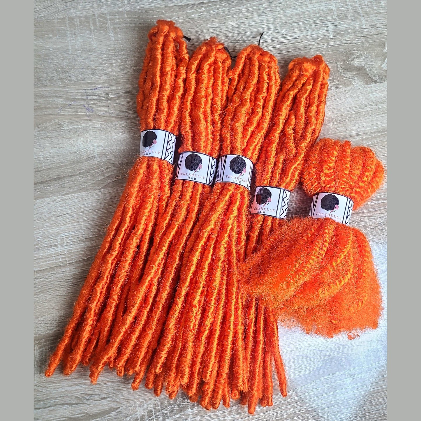 Orange color Distressed Locs

Itch free Distressed locs